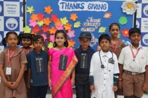 thanksgiving assembly by grade 2 pic 1