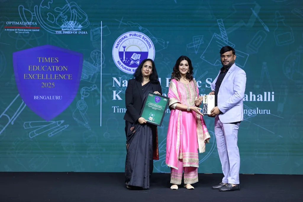 TIMES EDUCATION EXCELLENCE 2025 NPS KR Puram TIMES EDUCATION EXCELLENCE 2025 NPS KR Puram