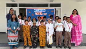 International Tiger Day celebration by Primary Students International Tiger Day celebration by Primary Students