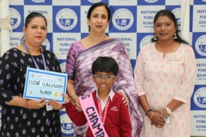 Congratulations to Grade 1A and Class Teacher Ms. Ashwini! Congratulations to Grade 1A and Class Teacher Ms. Ashwini!