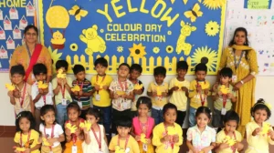 Yellow Day Celebration at NPS K.R. Puram
