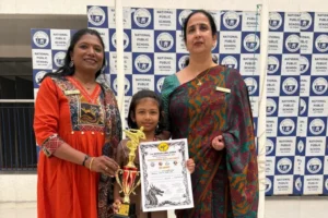 G. S. Sudhiksha of Grade 1 Wins Second Place in Karate Championship G. S. Sudhiksha of Grade 1 Wins Second Place in Karate Championship